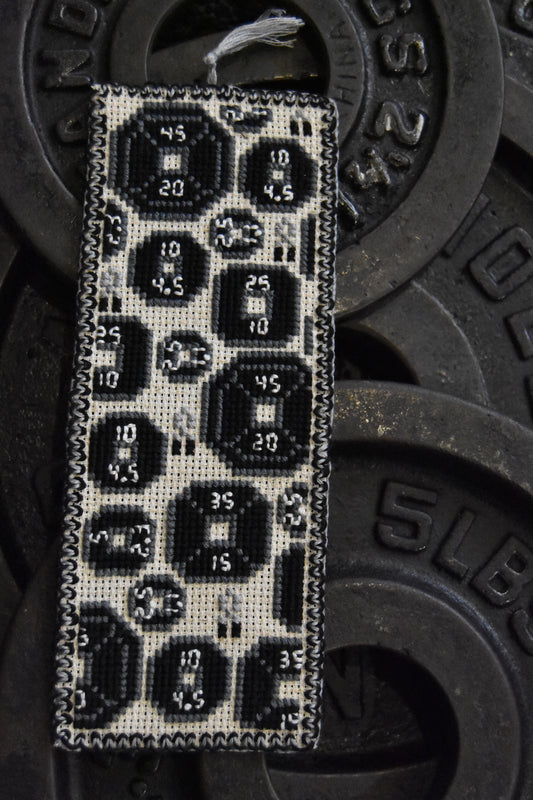 Weight Plate Bookmark