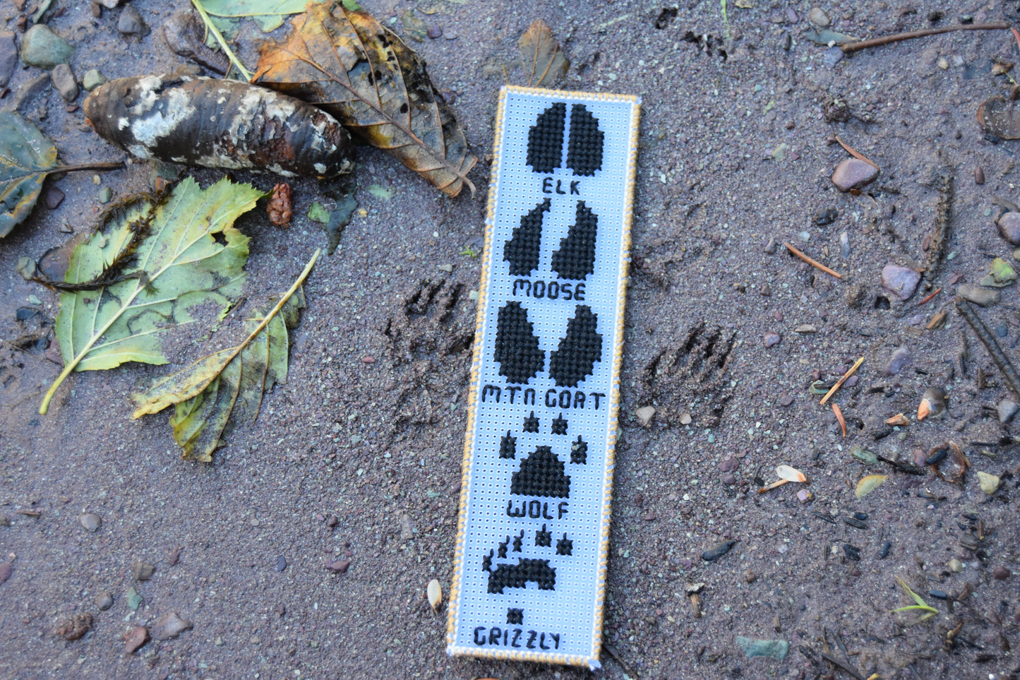 Mountain Tracks Bookmark