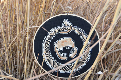 Titanoboa Meets Ouroboros Skeleton