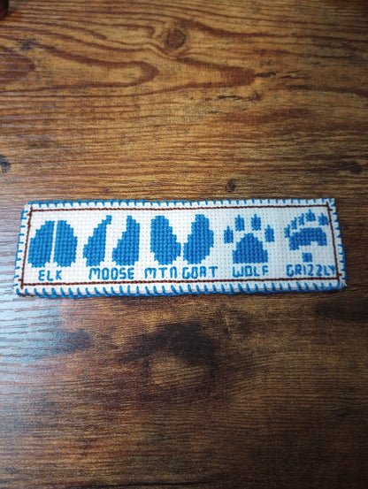 Mountain Tracks Bookmark