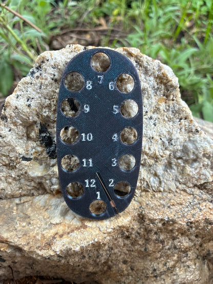 3-D Printed Oval Floss Organizer