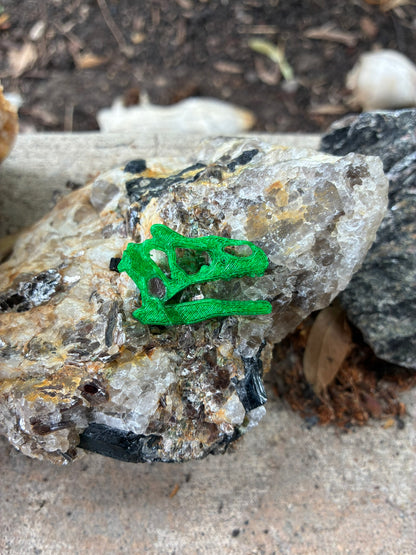 3-D Printed Allosaurus Needle Minder