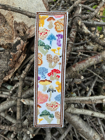 Mini Mushroom Bookmark PDF