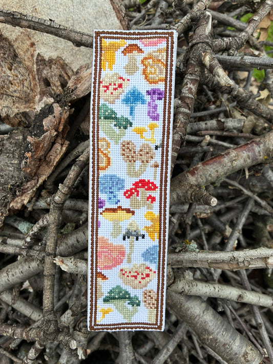 Mini Mushroom Bookmark PDF