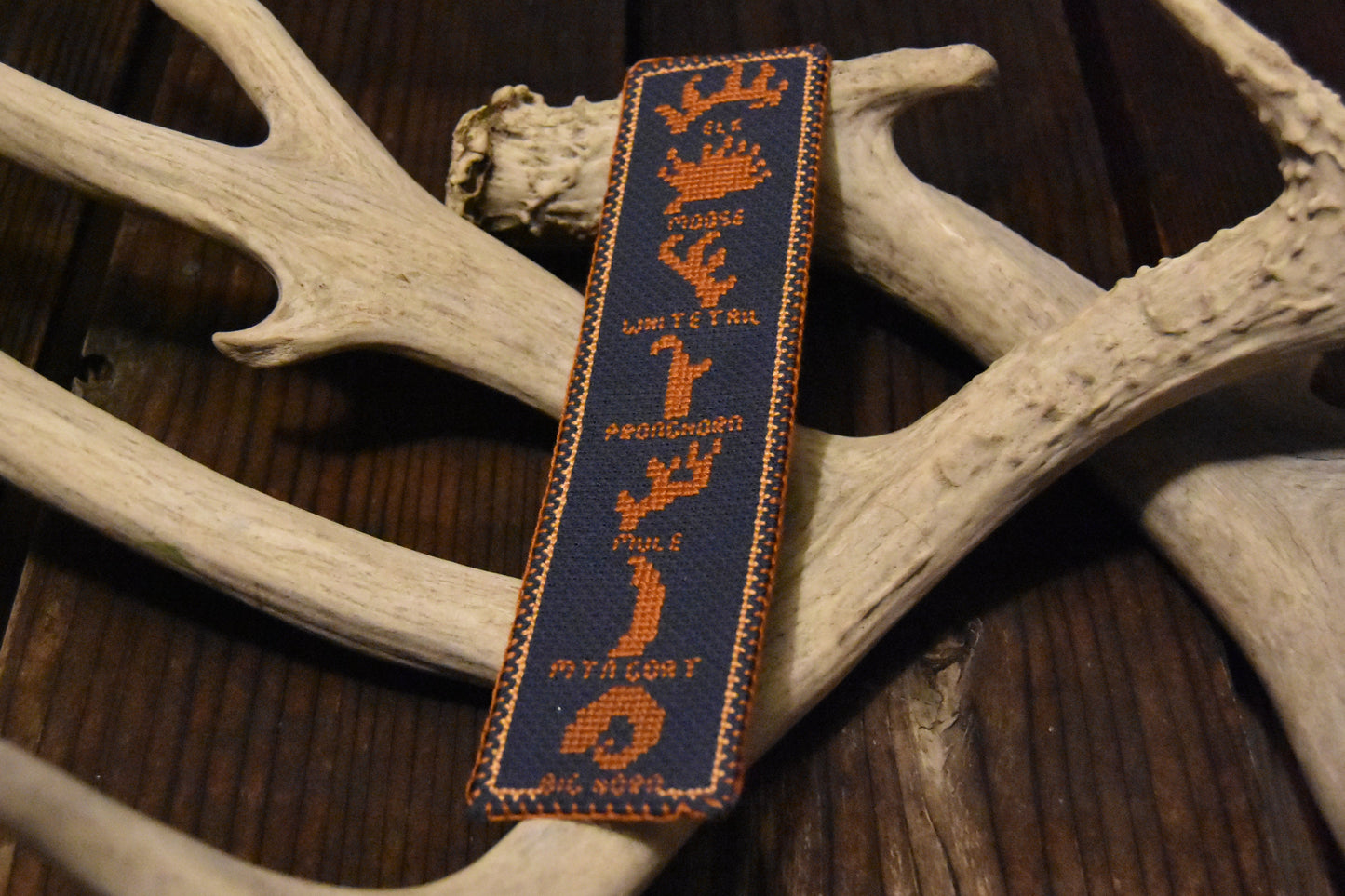 Antlers and Horns Bookmark